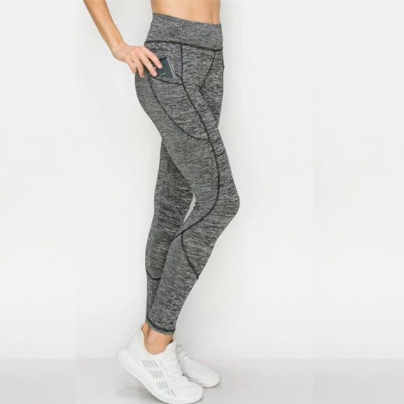 Seam Detail Pocket Legging - Everyday Legging - Affordable Legging - Legging - Picture 3 of 3